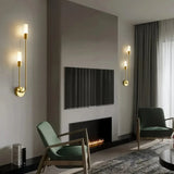 Aplique de pared moderno led regulable de metal para mesita de noche