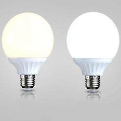 Bombilla esferica e27 luz suave para cuidar ojos