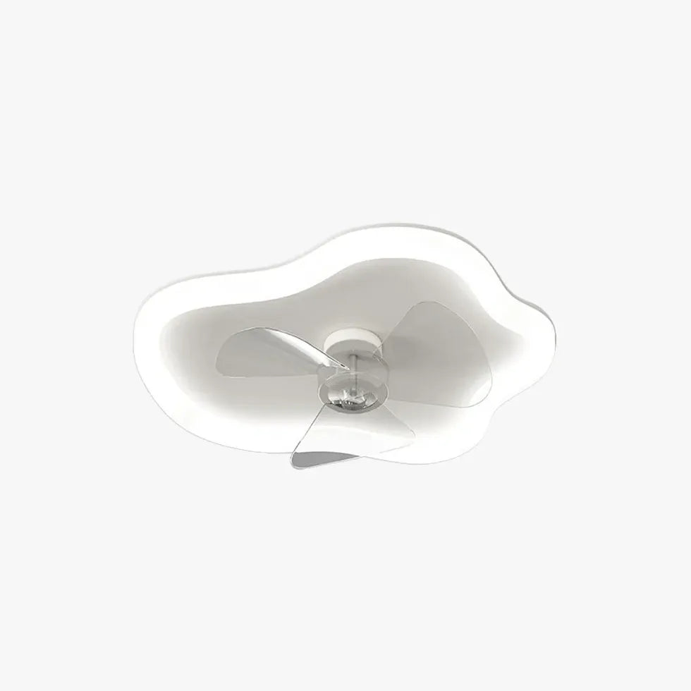 Versatility Bedroom White Ceiling Fan With Light