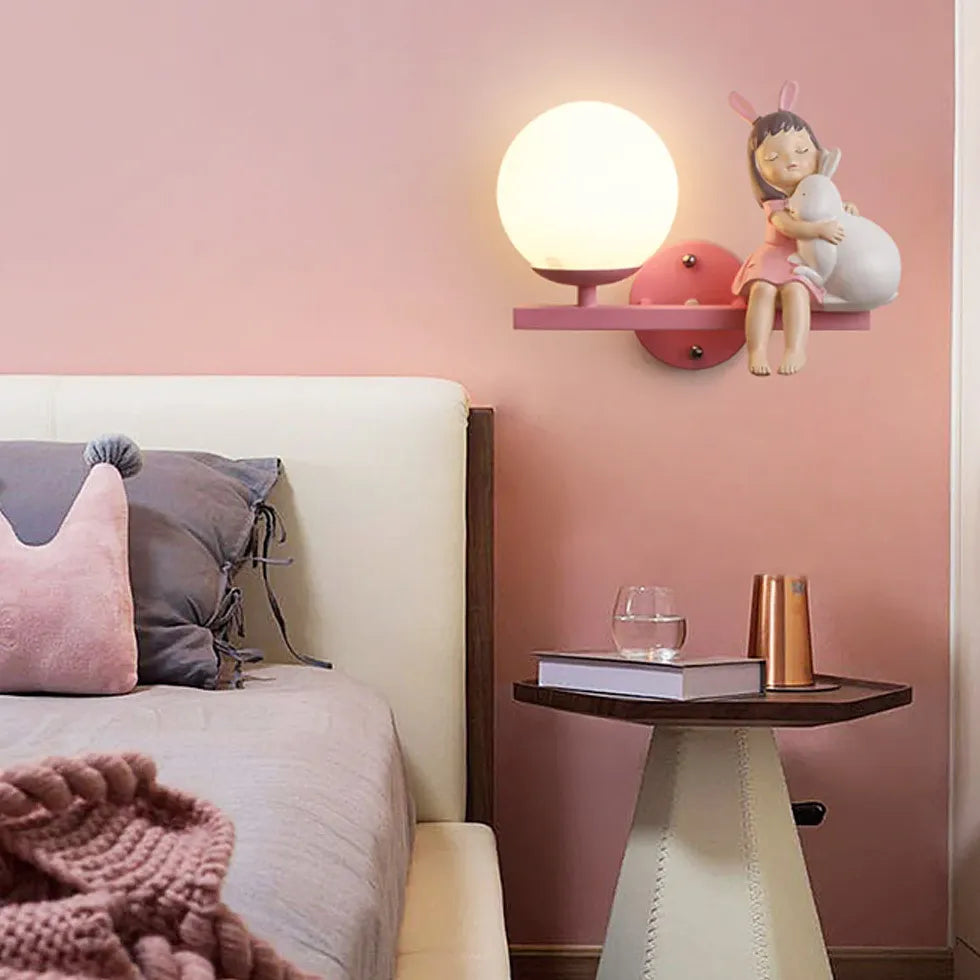 Pink Wall Light for Bedroom