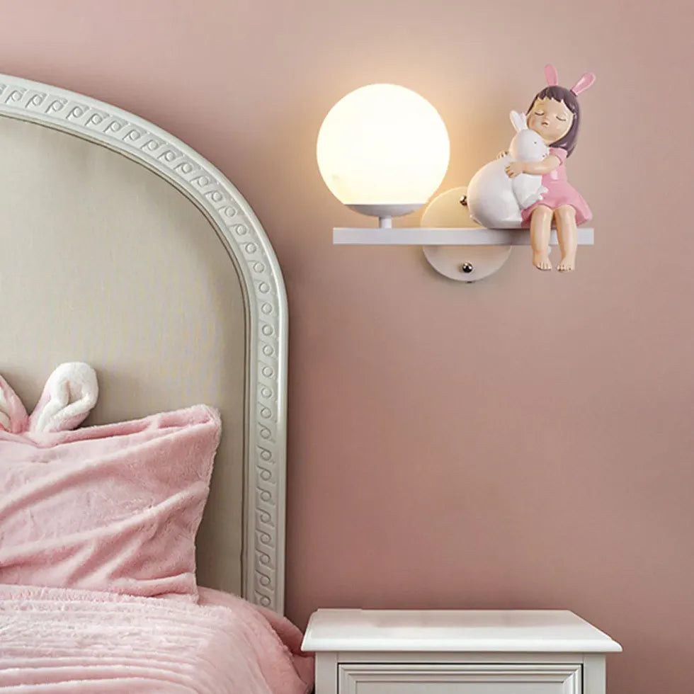 Pink Wall Light for Bedroom