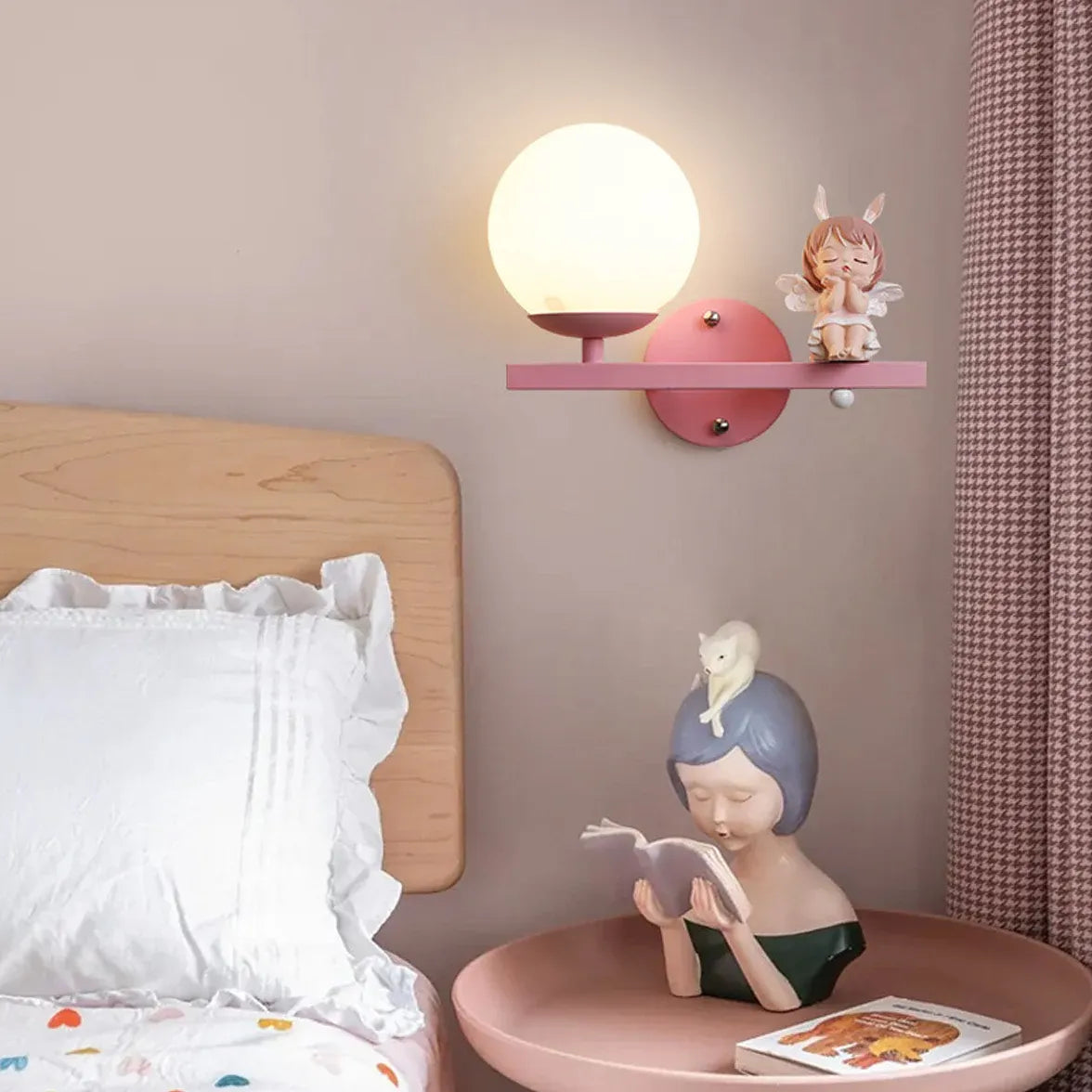 Pink Wall Light for Bedroom