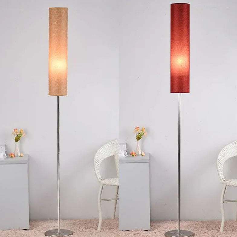 Cylindrical Tall Modern Floor Lamp