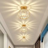 Lamparas de pasillo modernas con cristal LED elegante