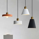 Black Round Cake Dining Room Pendant Light