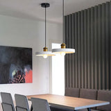 Black Round Cake Dining Room Pendant Light