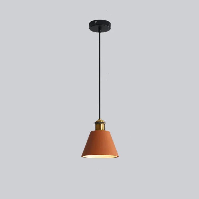 Black Round Cake Dining Room Pendant Light