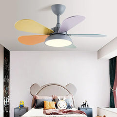 Ventiladores de techo con luz DC para habitación infantil