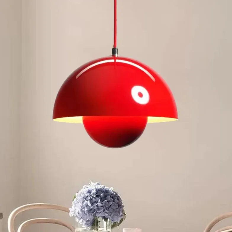 Hemispherical Art Modern Dining Room Pendant Light