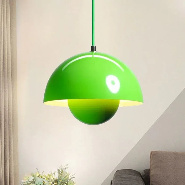 Hemispherical Art Modern Dining Room Pendant Light