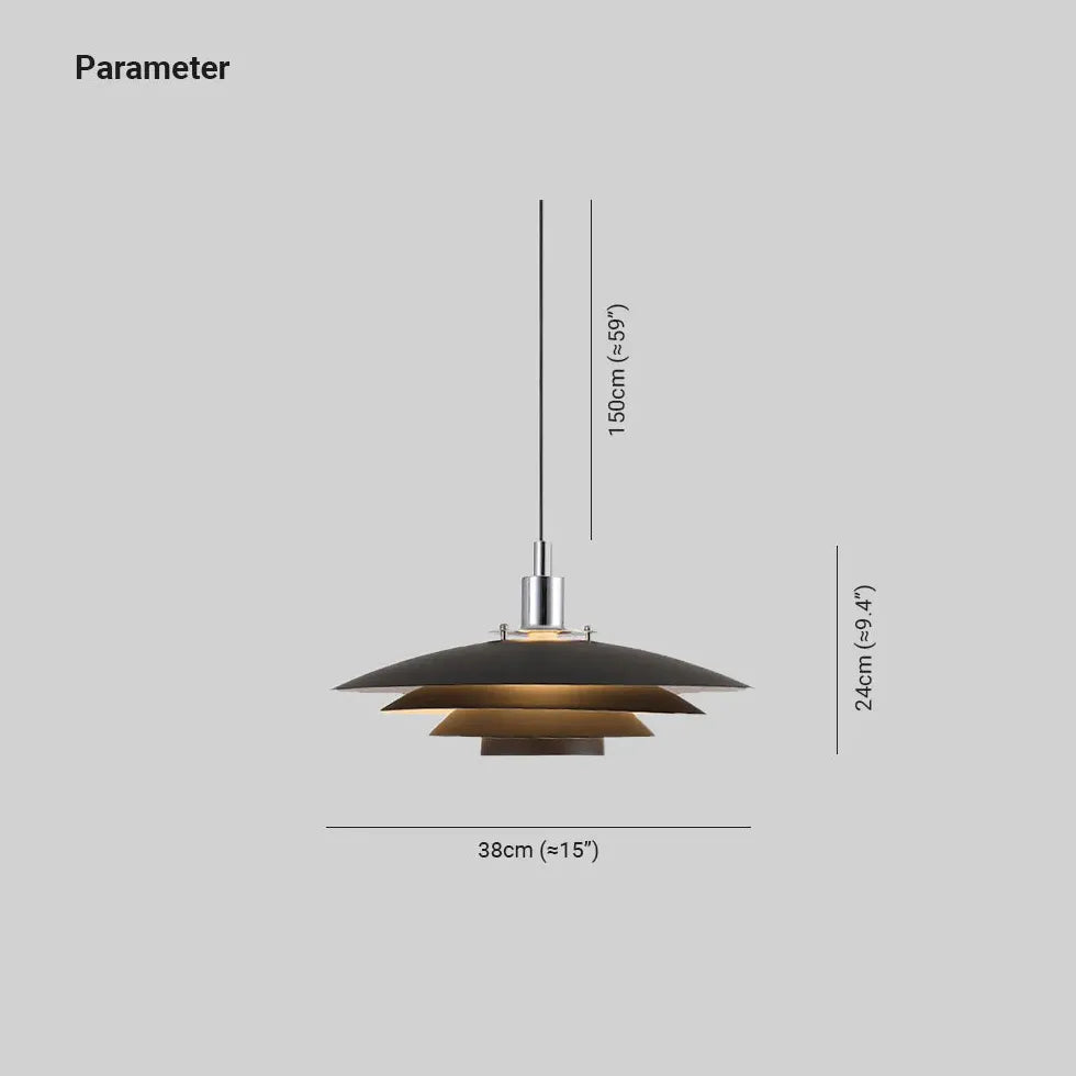 Lámpara colgante elegante nórdica para comedor moderno