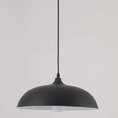 Lámpara nórdica colgante diseño minimalista en forma de semicírculo