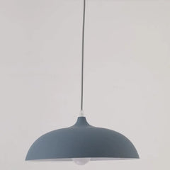 Lámpara nórdica colgante diseño minimalista en forma de semicírculo