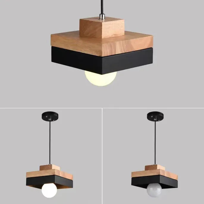 Luz LED techo cocina diseño moderno madera