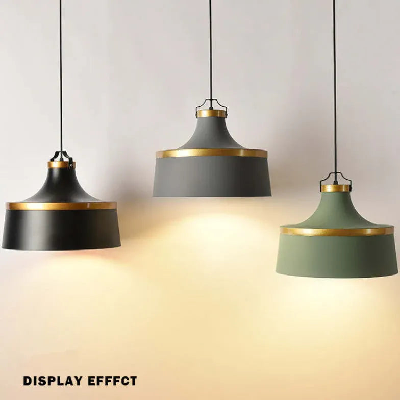 Wide Mouth Cone Vintage Pendant Light