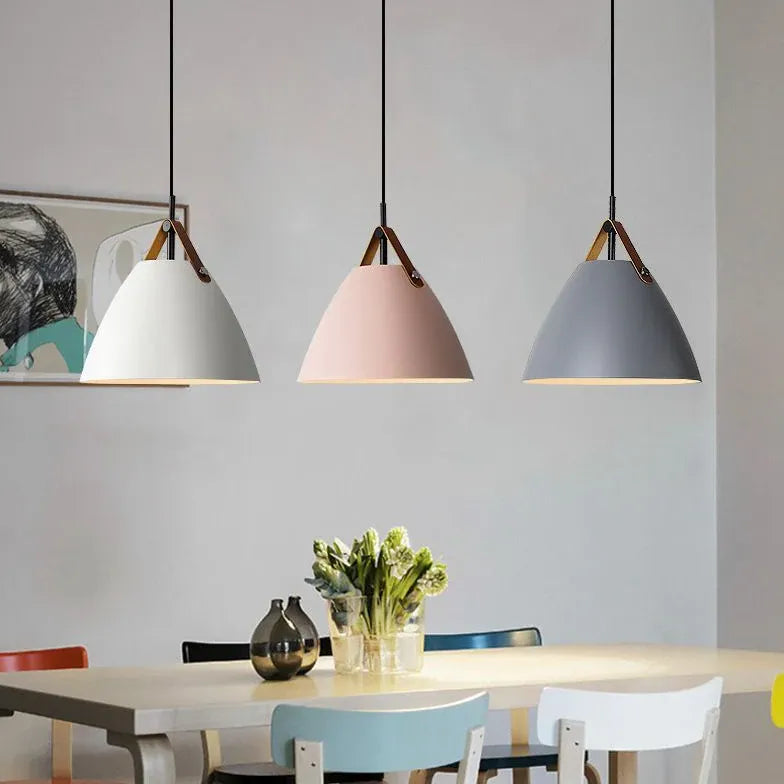 Bell Jar Multicolor Led Modern Pendant Light