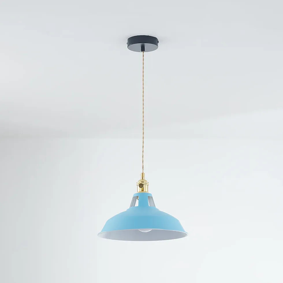 Round Cap Vintage Pendant Light