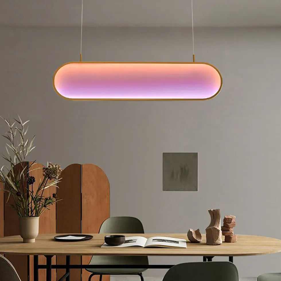 Simple and Round LED Pendant Light