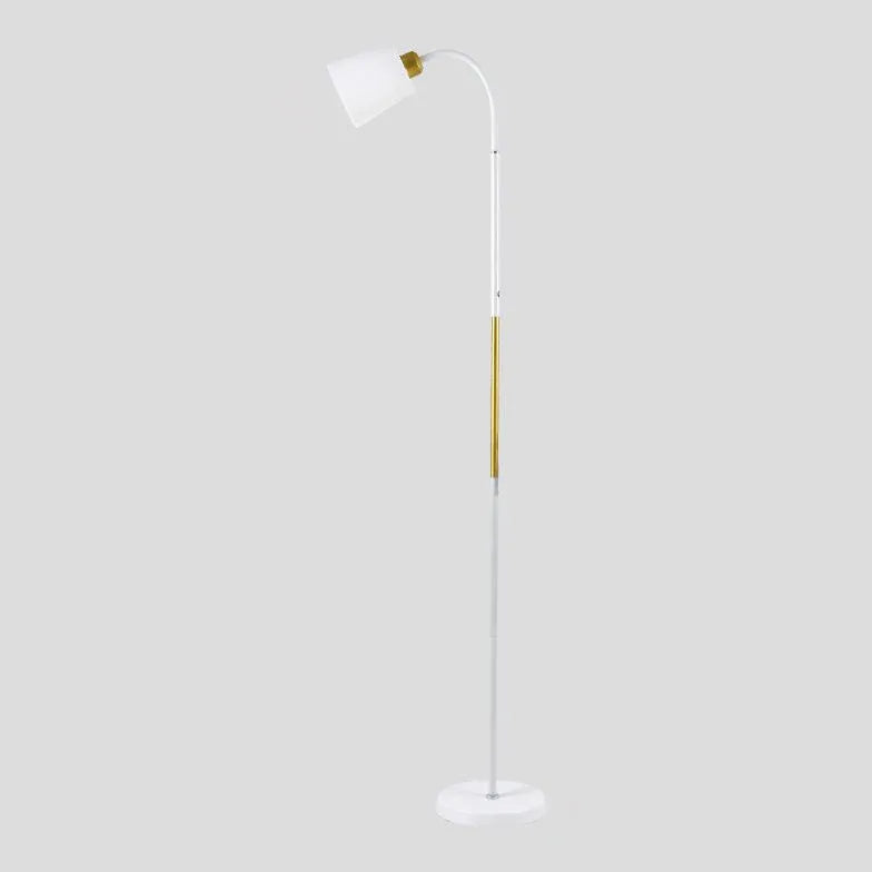 Black Curved Arm Modern Floor Lamp