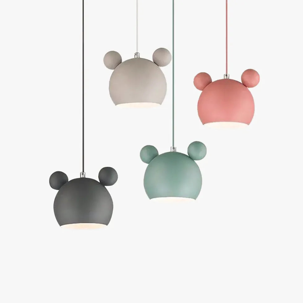 Bear Macaron Dining Room LED Pendant Light