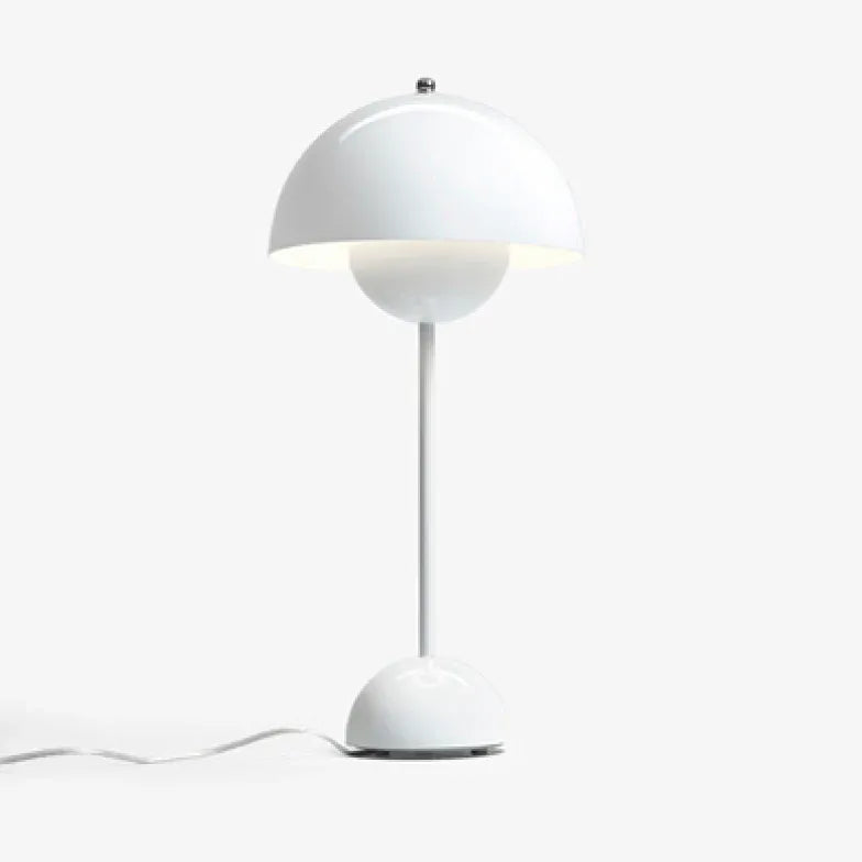 Half-Dome Colorful Slim Table Lamp