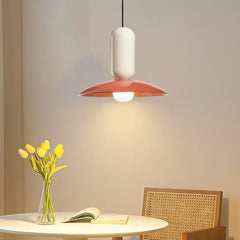 Lamparas colgantes para dormitorios modernos diseño minimalista bicolor