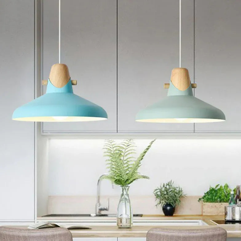 Yellow Bell Jar Kitchen Modern Pendant Light