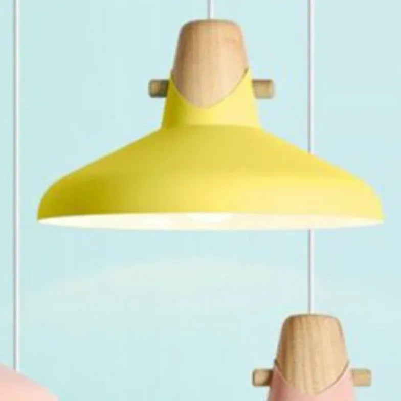 Yellow Bell Jar Kitchen Modern Pendant Light