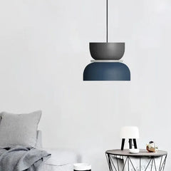 Lamparas de comedor colgantes diseño creativo estilo macaron