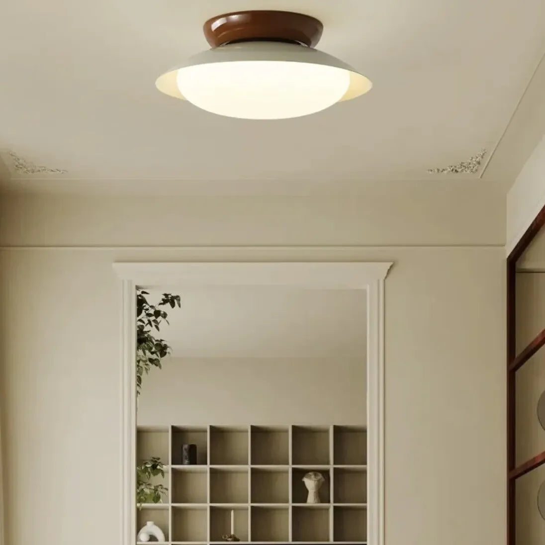 vintage flush ceiling lights for hallway