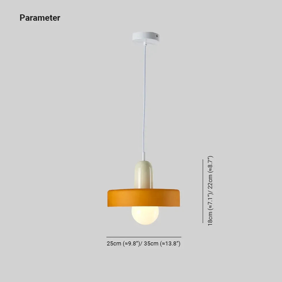 Lámpara colgante dormitorio diseño moderno y creativo de vidrio