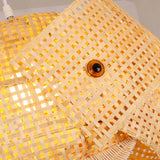 Lamparas decorativas colgantes para cocina rattan en forma de pez