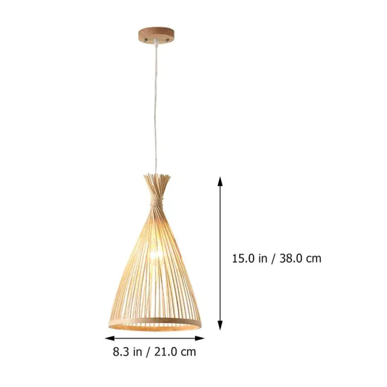 Natural Materials Modern Rattan Pendant Light