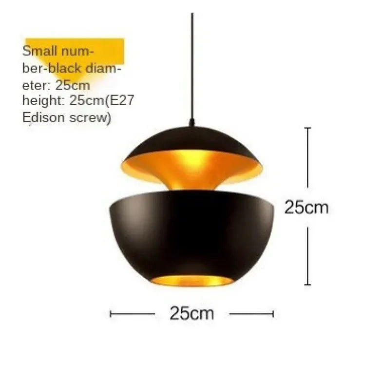 Apple Single Head Kitchen Led Pendant Light