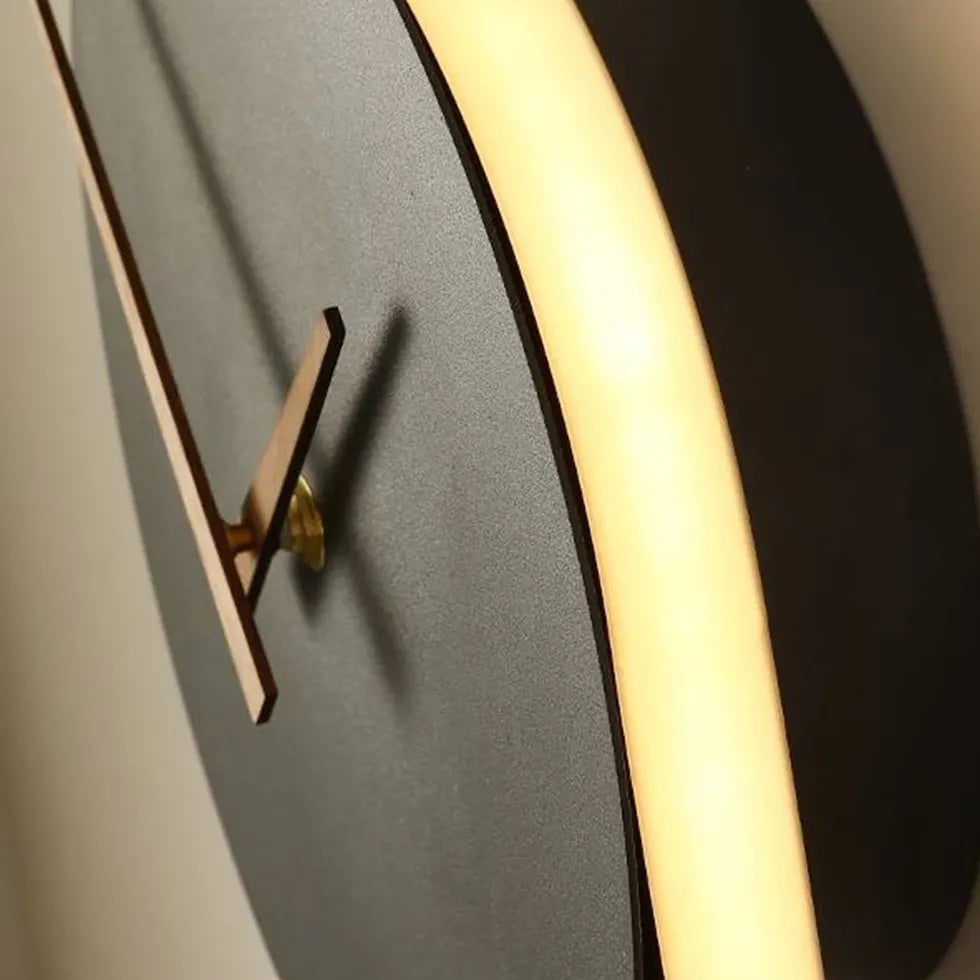 Diseño de reloj de péndulo Lámparas de pared modernas 