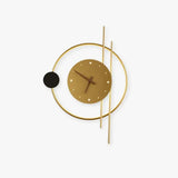 Aplique de Pared LED con Reloj para Salón Moderno