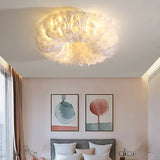 Corrugated Crown Bedroom Modern Flush Ceiling Lights