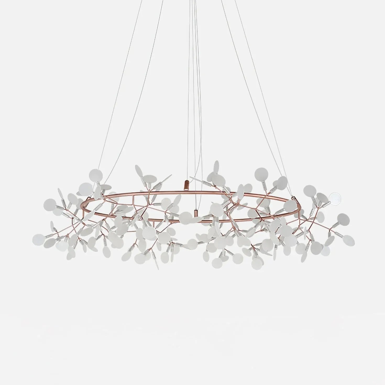 Branch Iron Ring for Living Room Chandelier