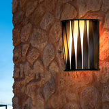 Cutout Aluminium Modern Outdoor Wall Lights