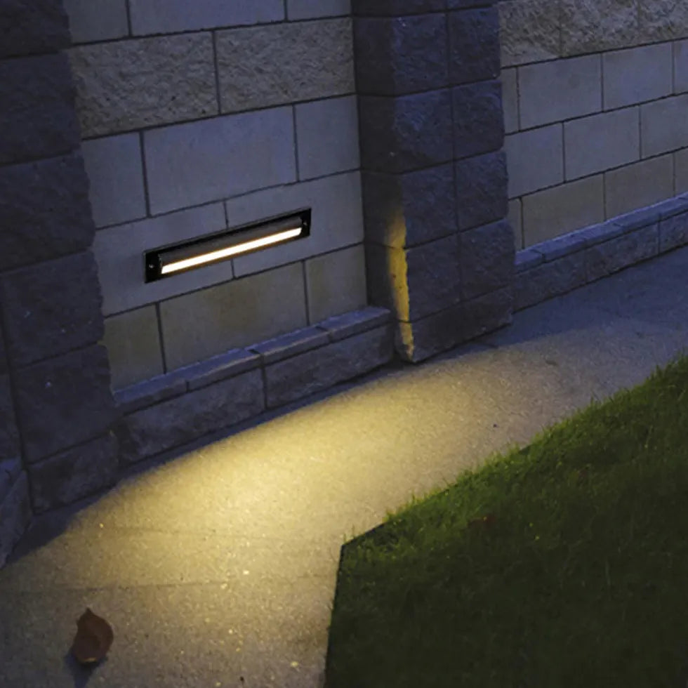 Linear Led black Step Outdoor Lights