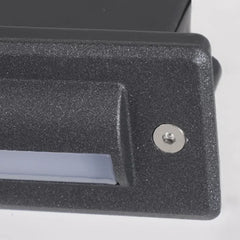 Apliques de luz exterior LED para escaleras exteriores