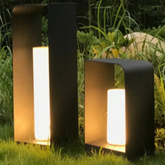 Lamparas solares exterior de pie led para jardín