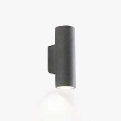 Aplique de Pared Exterior Bidireccional Impermeable de Cemento