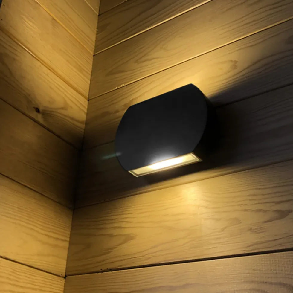 Minimalist Geometric Up and Down Lights