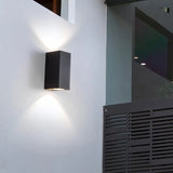 Apliques de pared exterior LED iluminación bidireccional simple