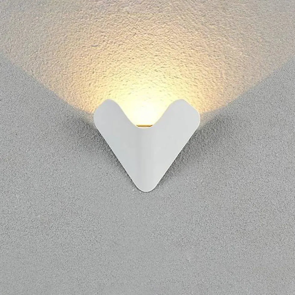 Triangle Aluminium Outdoor Wall Light