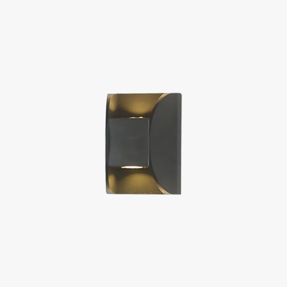 Anthracite Rectangular Outdoor Up and Down Wall Lights