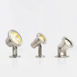Foco para piscina LED orientable IP68 estilo industrial acabado cromo