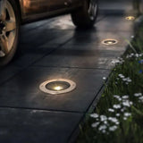 Focos de Suelo Led Solar Impermeables para Exteriores