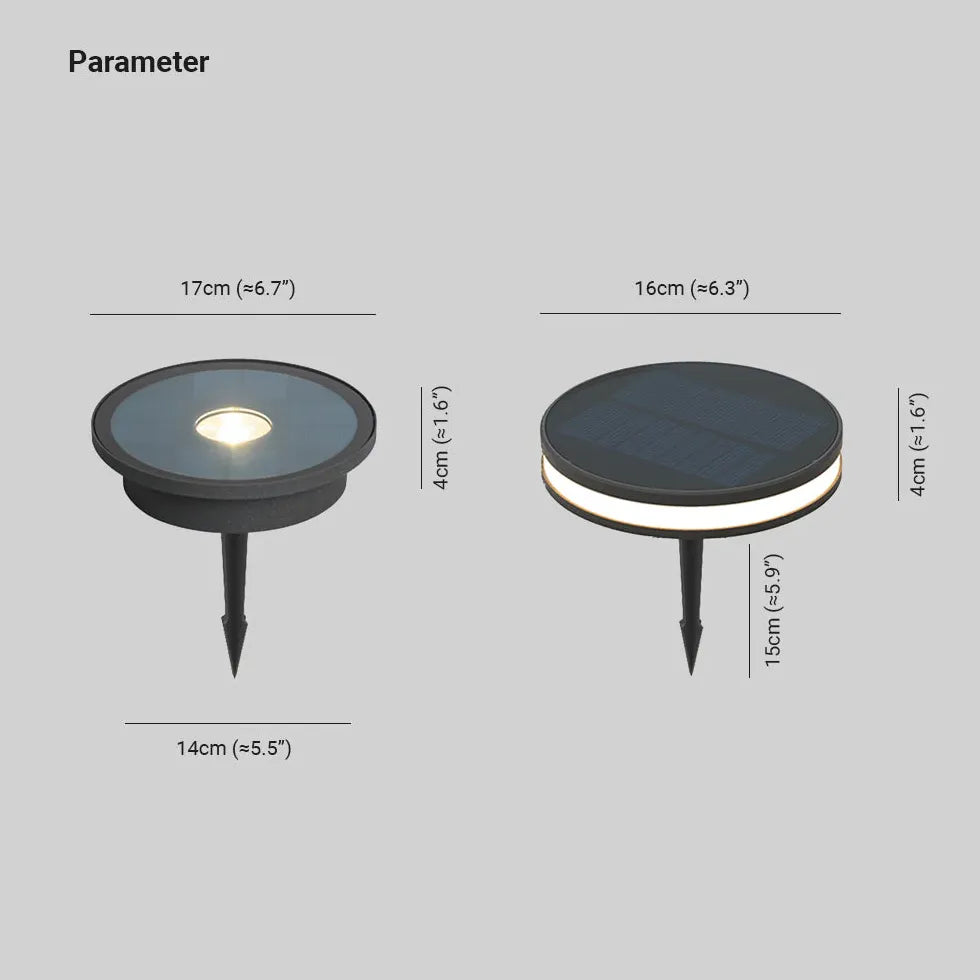 Farolas terraza iluminación solar exterior LED